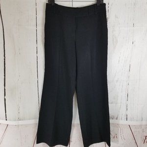 Ann Taylor Wide Leg Dress Pants Sz 6 Black